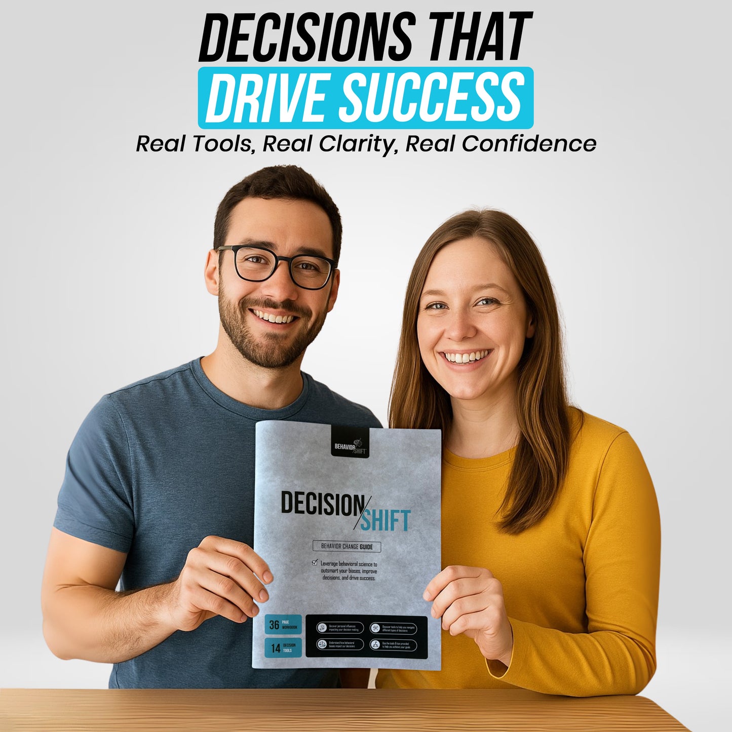 Decision/Shift – A Behavior Change Guide and Workbook and for Smarter Choices - Print Version: FREE SHIPPING