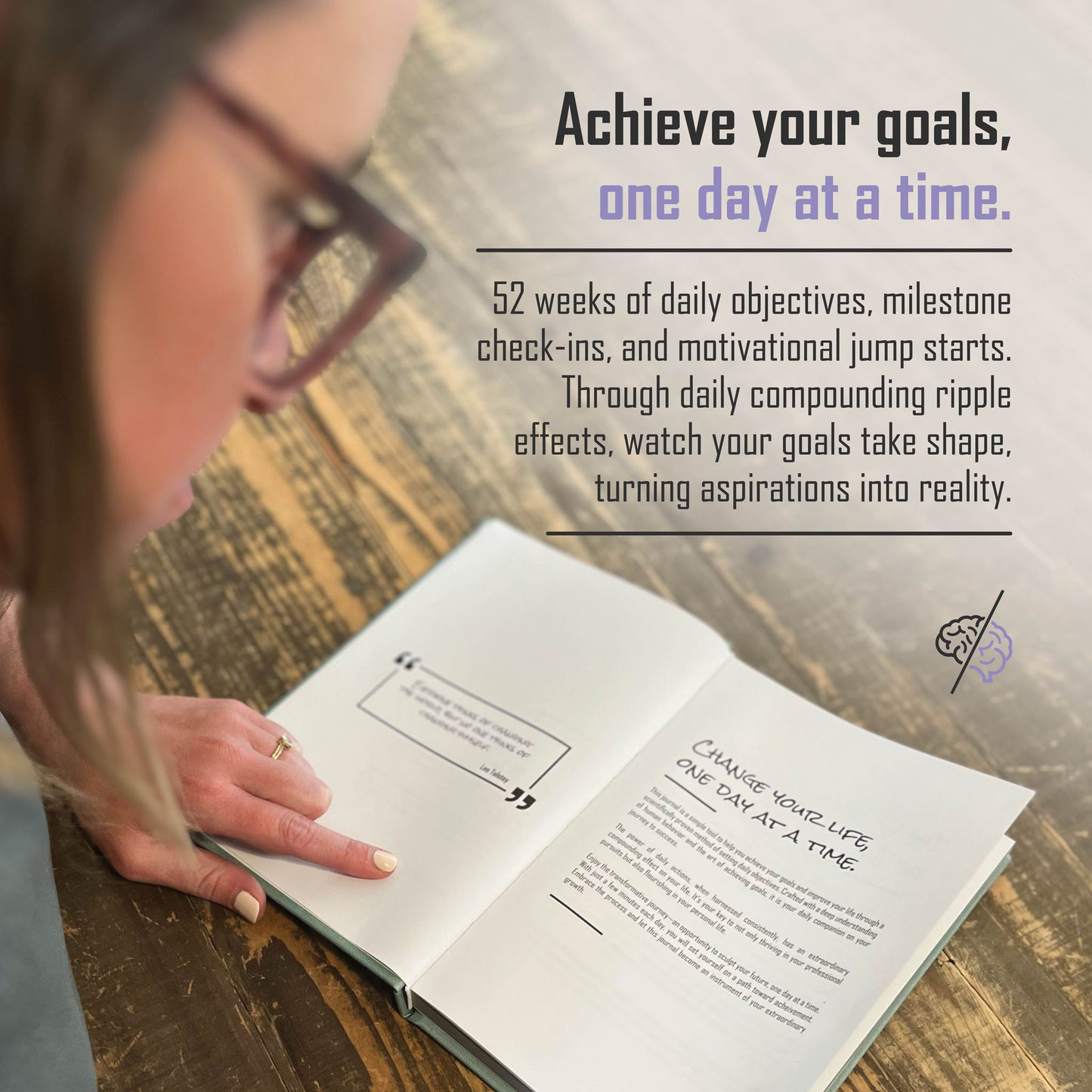 Together We Shift Bundle - 2 Daily Shift Journals: Change your life one day at a time together - FREE SHIPPING