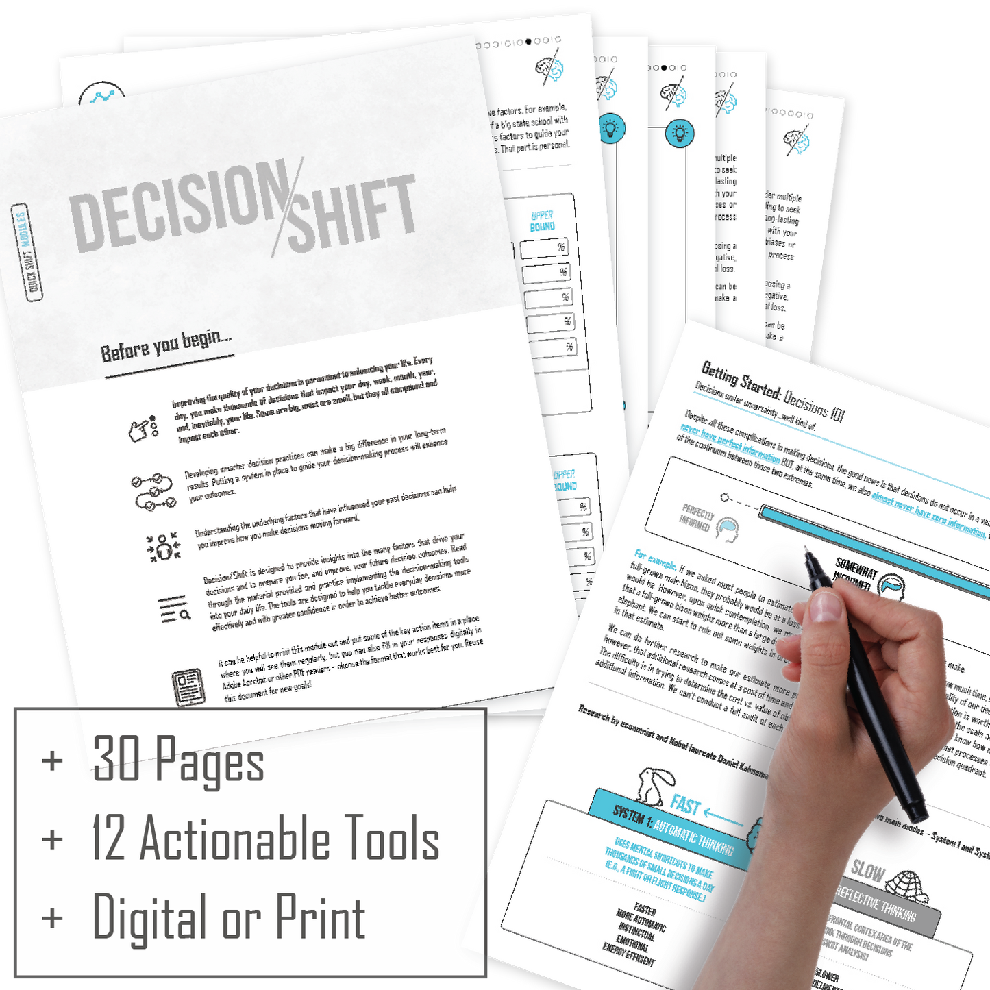 The Decision Shift Module - Unleash the Power of Purposeful Decisions - Digital Download