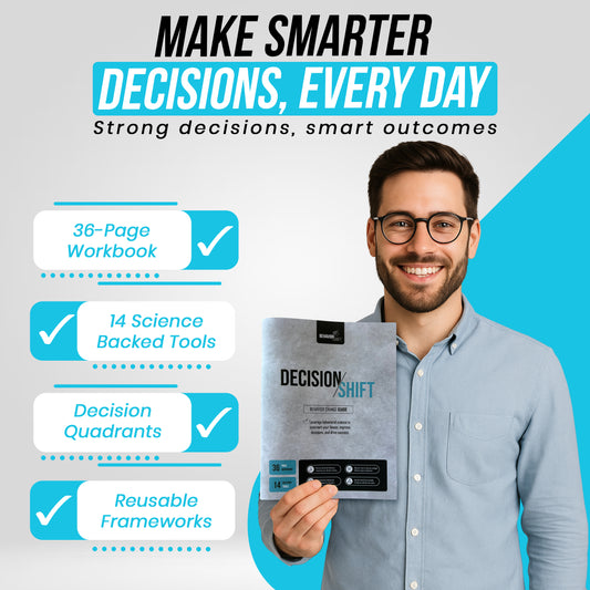 Decision/Shift – A Behavior Change Guide and Workbook and for Smarter Choices - Print Version: FREE SHIPPING