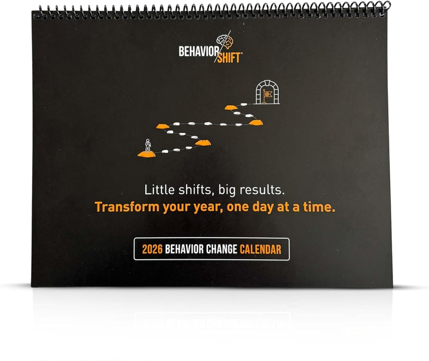 The Behavior Shift 2026 Goals Calendar | 365-Day Life Planner