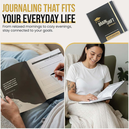 The Brain Shift Journal: College Success Edition | 18 Week Transformational Goal Journal for University & Grad Students