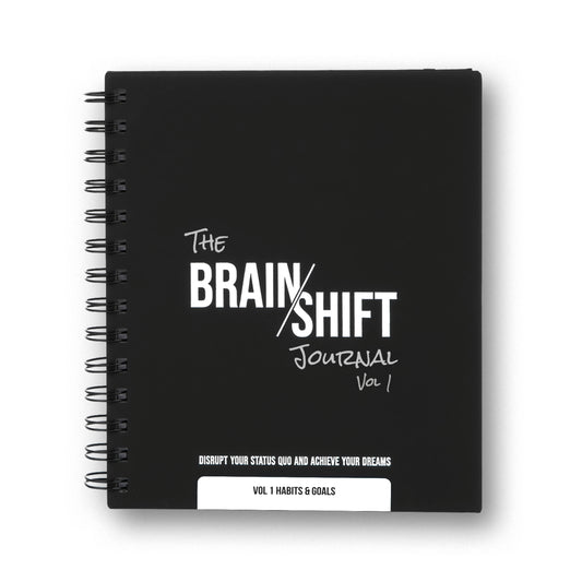 The Brain/Shift Journal: Vol. 1 - HABITS & Goals (FREE Shipping)