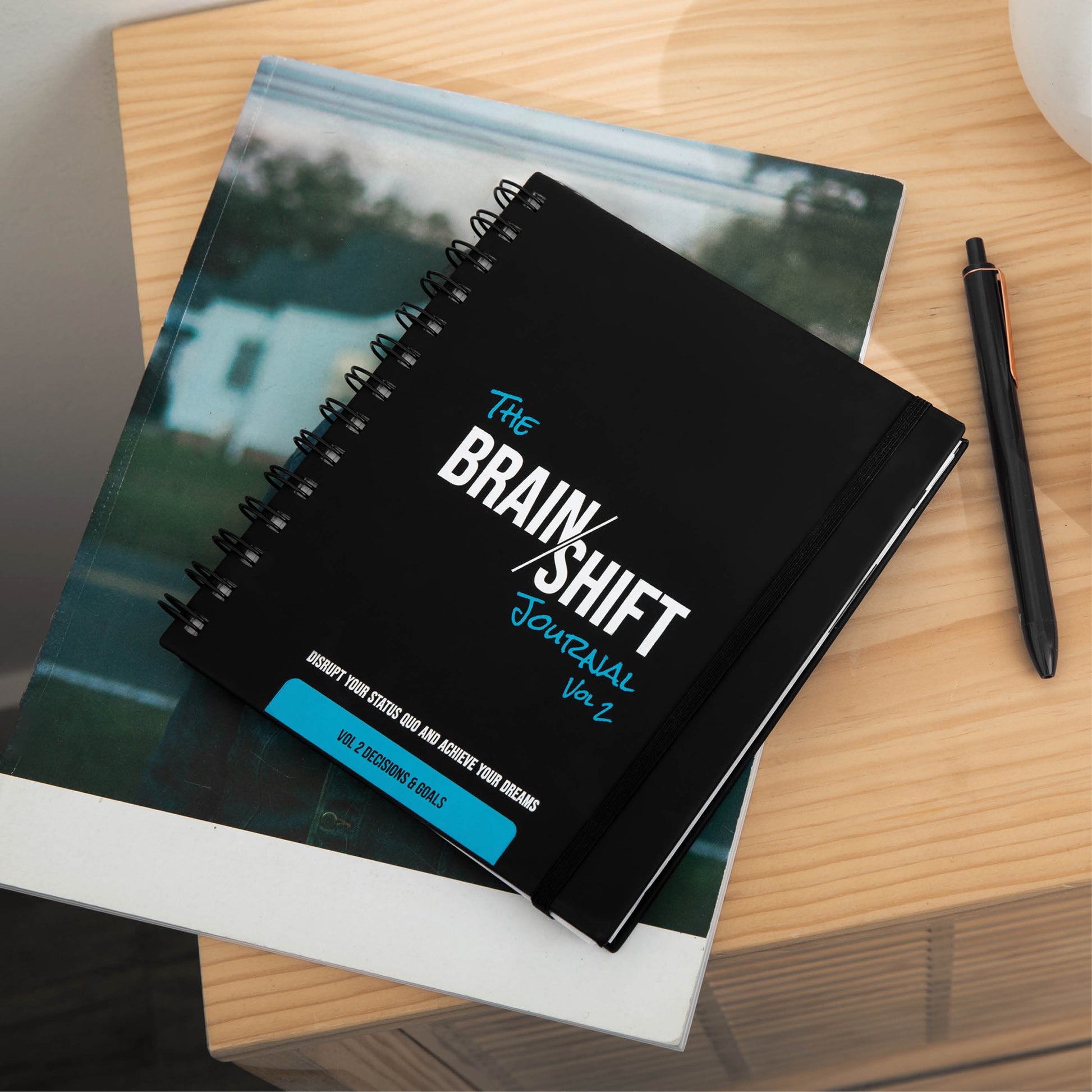 Journal designed to help you identify keystone goals and tap into the energy and focus that goals provide