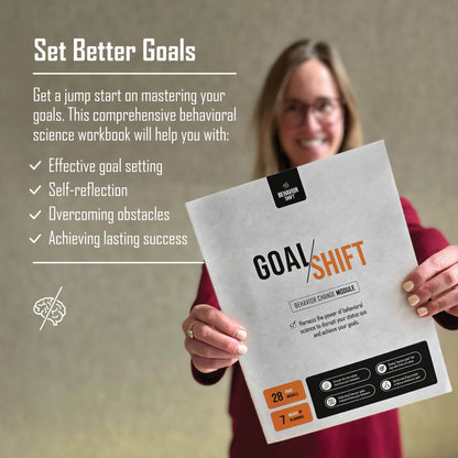 Goal-setting module combining psychological insights and actionable steps to help you achieve your goals