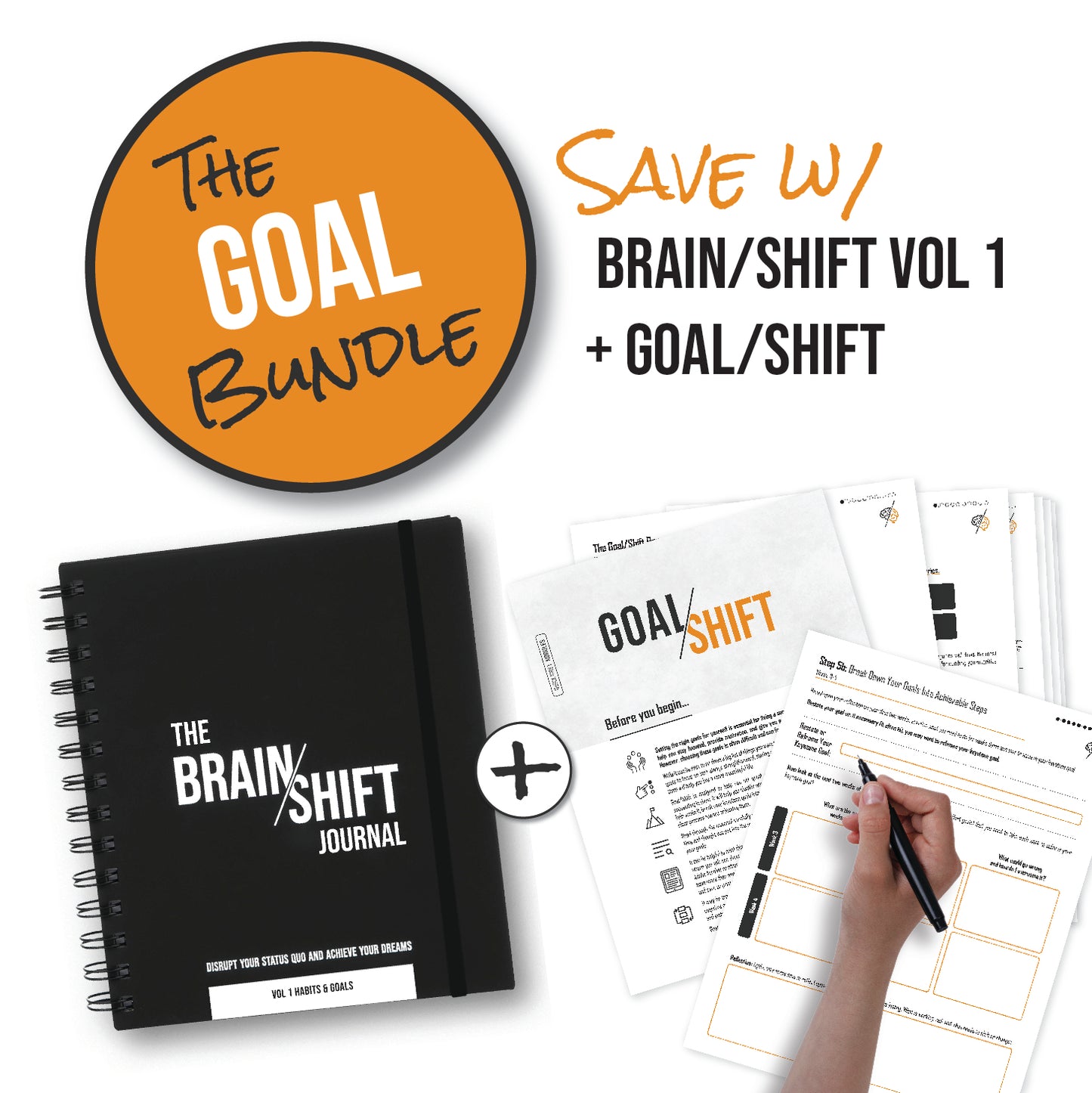 The Goal Bundle: Brain/Shift Vol 1 + Goal/Shift