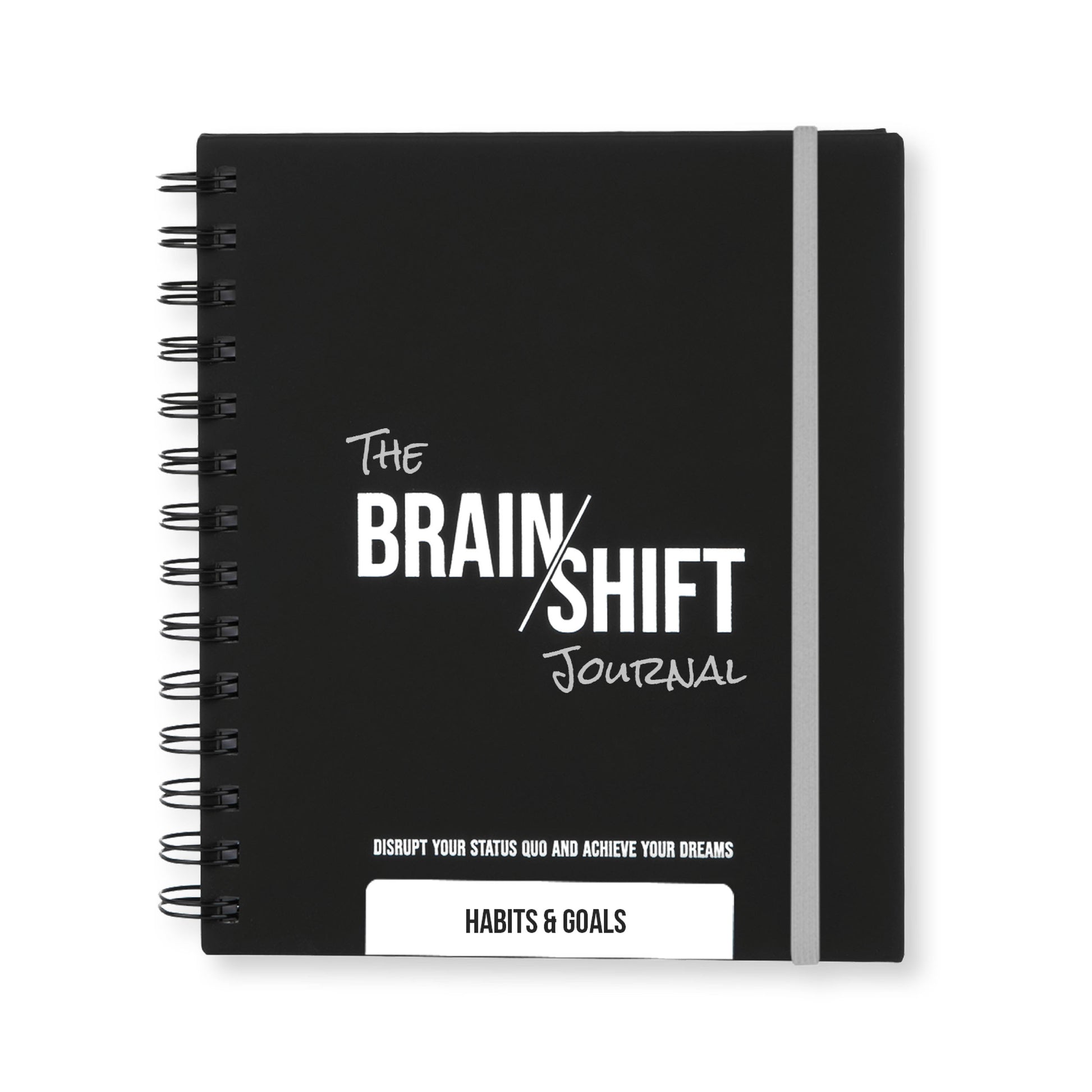 Brain Shift Journal habits goals planner for productivity, behavior change, focus, and neuroscience-based habit tracking.