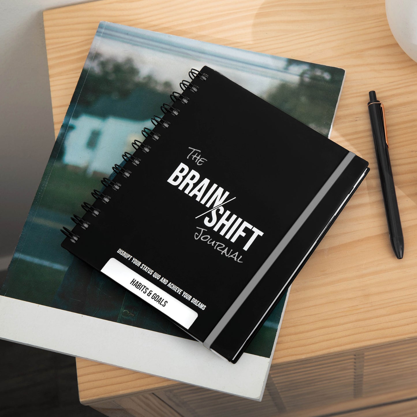 Neuroscience-based journal for building better habits, improving mental clarity, and achieving goals in 13 focused weeks