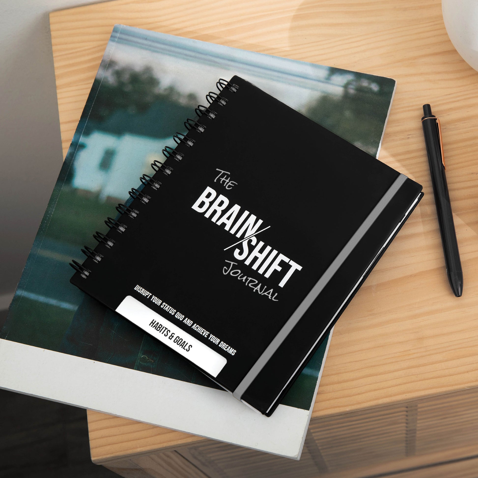 Neuroscience-based journal for building better habits, improving mental clarity, and achieving goals in 13 focused weeks