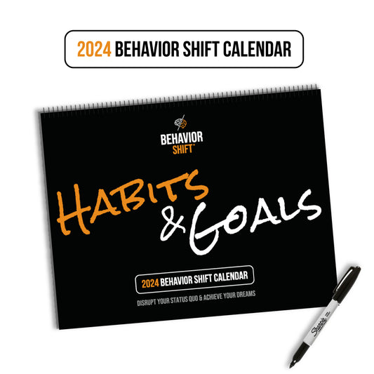 The 2024 Behavior Shift Calendar - Habits & Goals