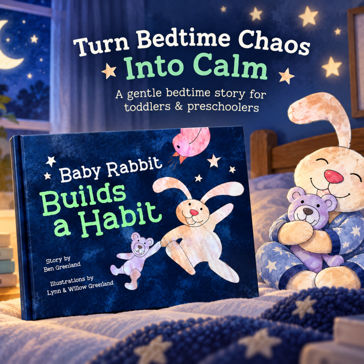 PREORDERS OPEN! Baby Rabbit Builds a Habit
