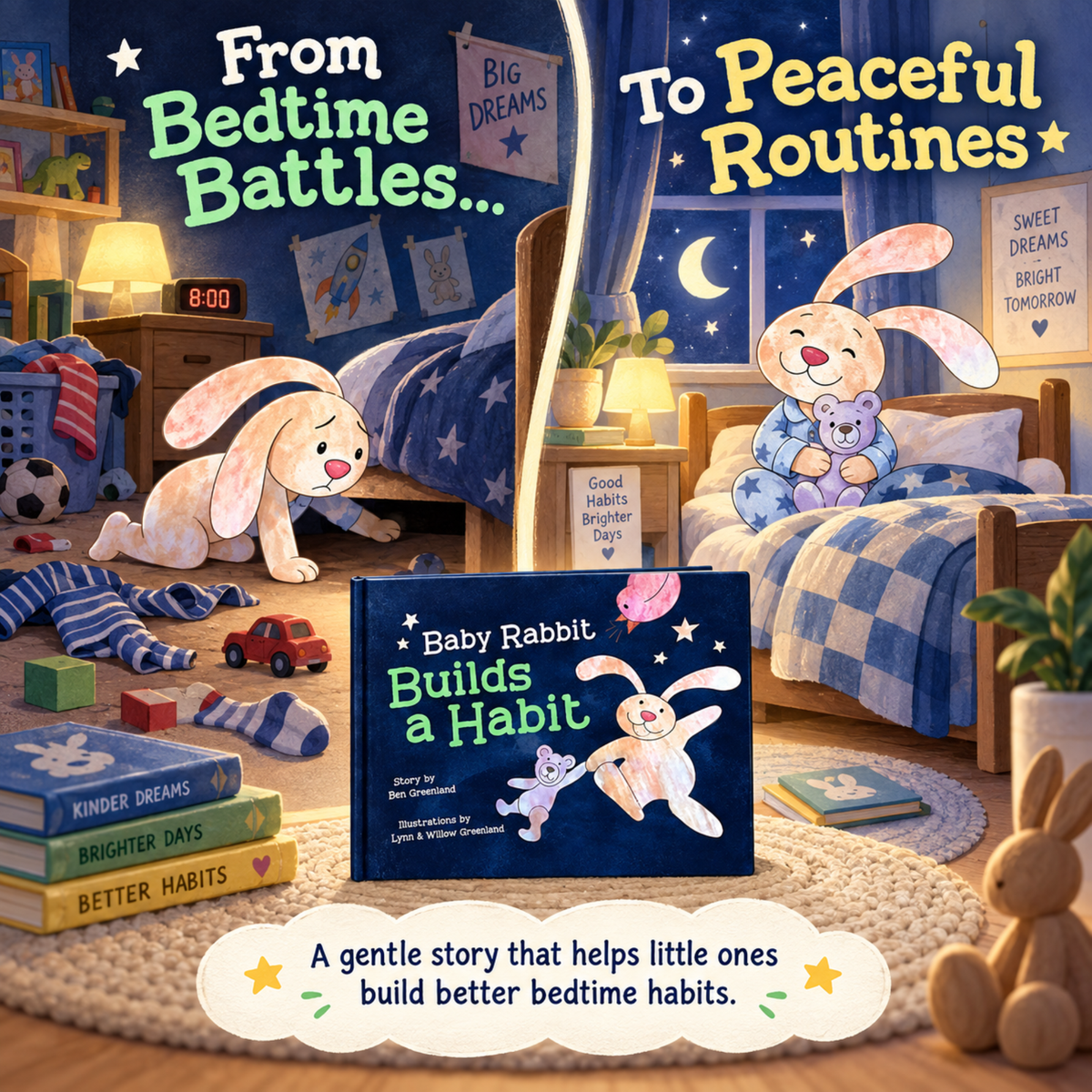 PREORDERS OPEN! Baby Rabbit Builds a Habit