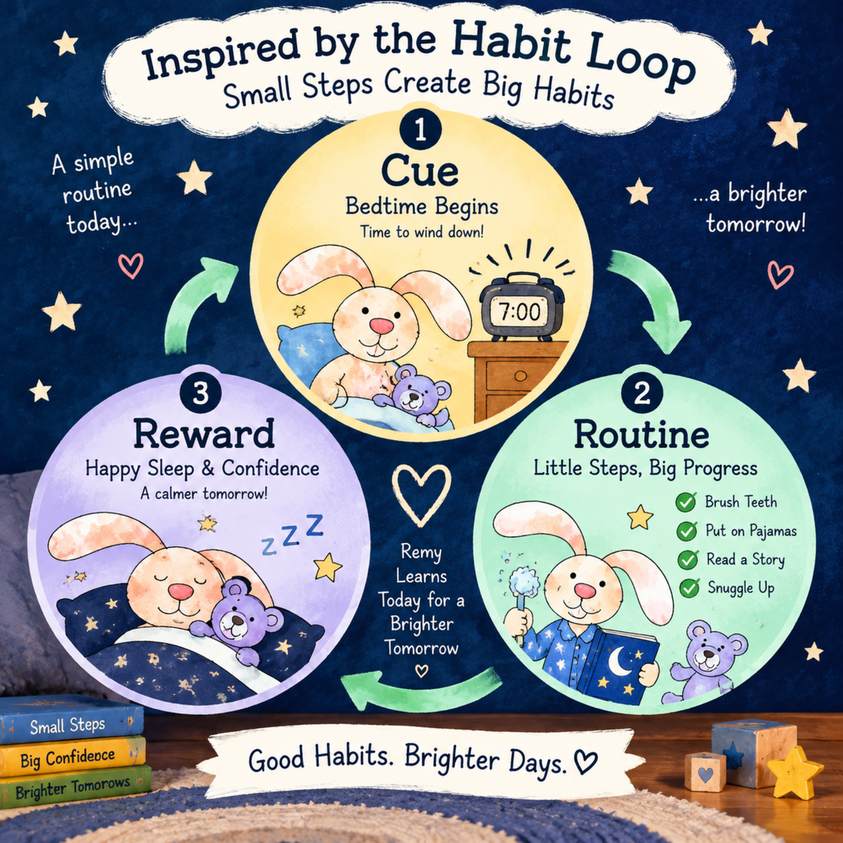 PREORDERS OPEN! Baby Rabbit Builds a Habit