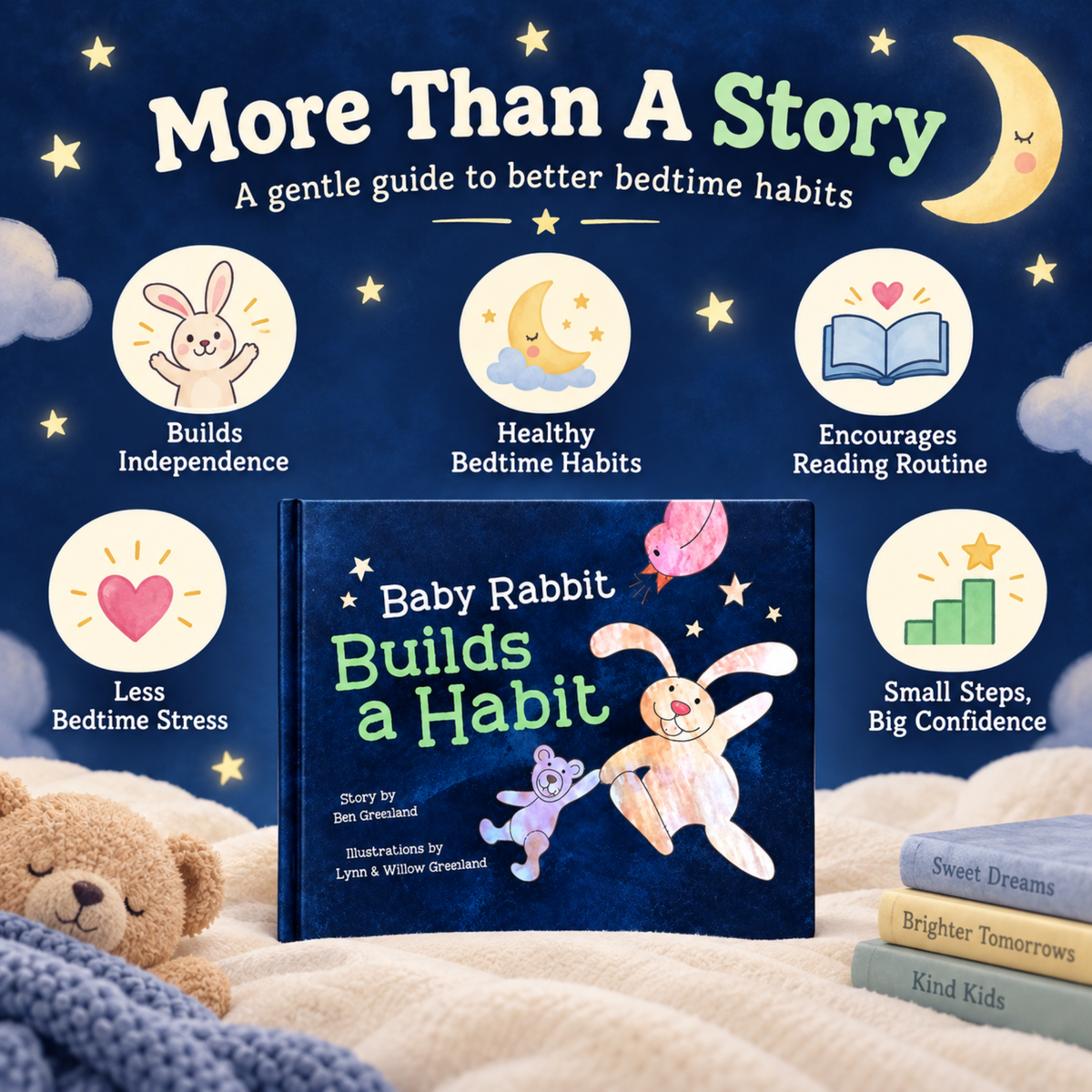 PREORDERS OPEN! Baby Rabbit Builds a Habit