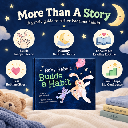 PREORDERS OPEN! Baby Rabbit Builds a Habit
